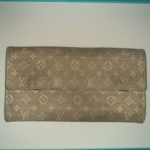 Louis Vuitton Denim Long Wallet